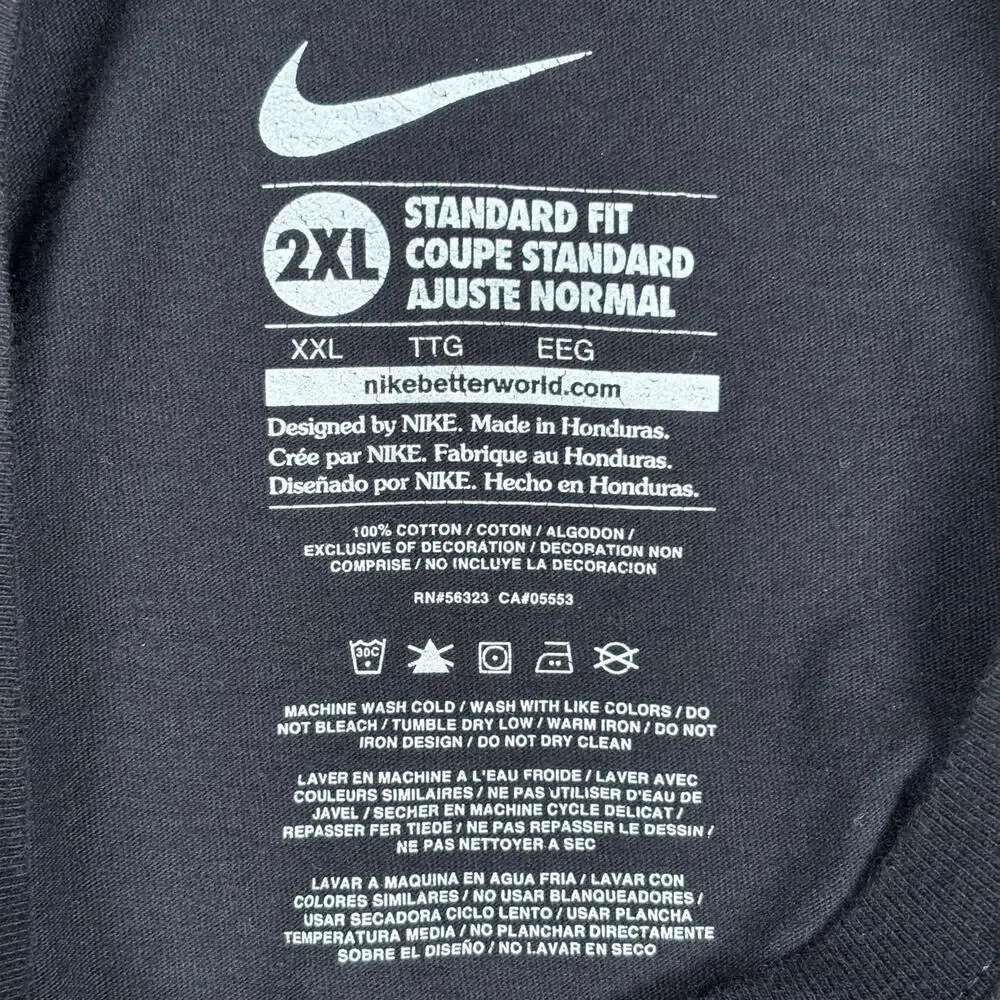 Nike Team MLB 2011 San Francisco Giants Baseball T-Shirt Black Men’s 2XL